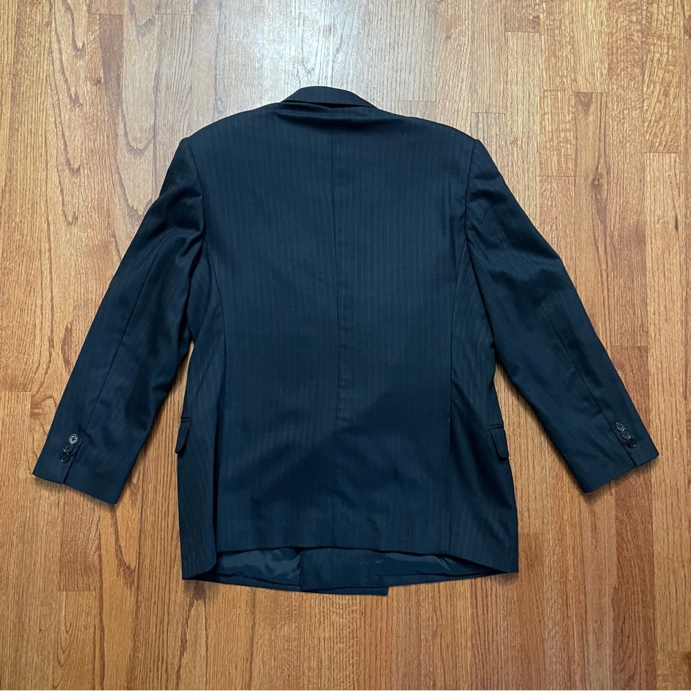 Armani Collezioni double breasted pinstripe wool sports coat blazer size 42 R - Picture 8 of 16